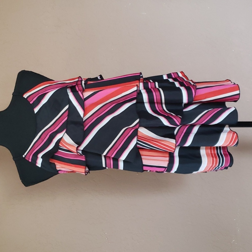 Worthington Multicolored Tiered Tank Top XL